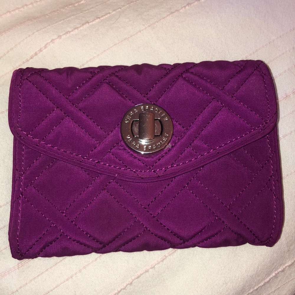 Vera Bradley purple wallet